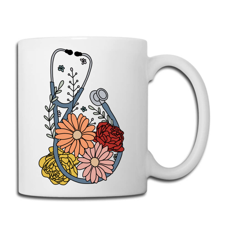 Flower Stethoscope Coffee Mug | Artistshot