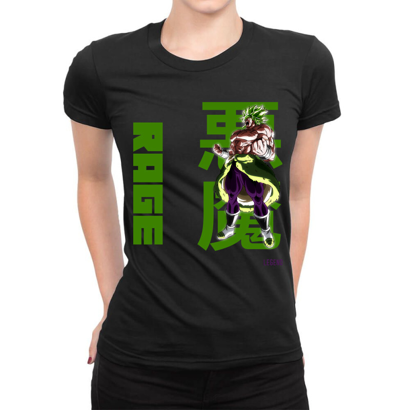 Broly  X Ladies Fitted T-Shirt by brumfieldportillo7vlpq8 | Artistshot