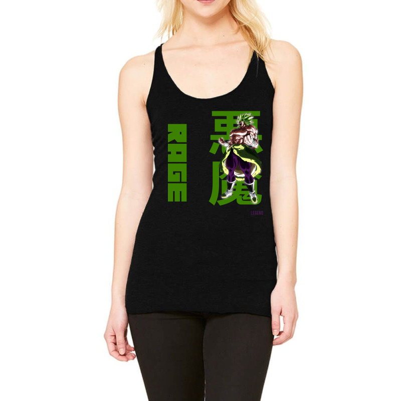 Broly  X Racerback Tank by brumfieldportillo7vlpq8 | Artistshot