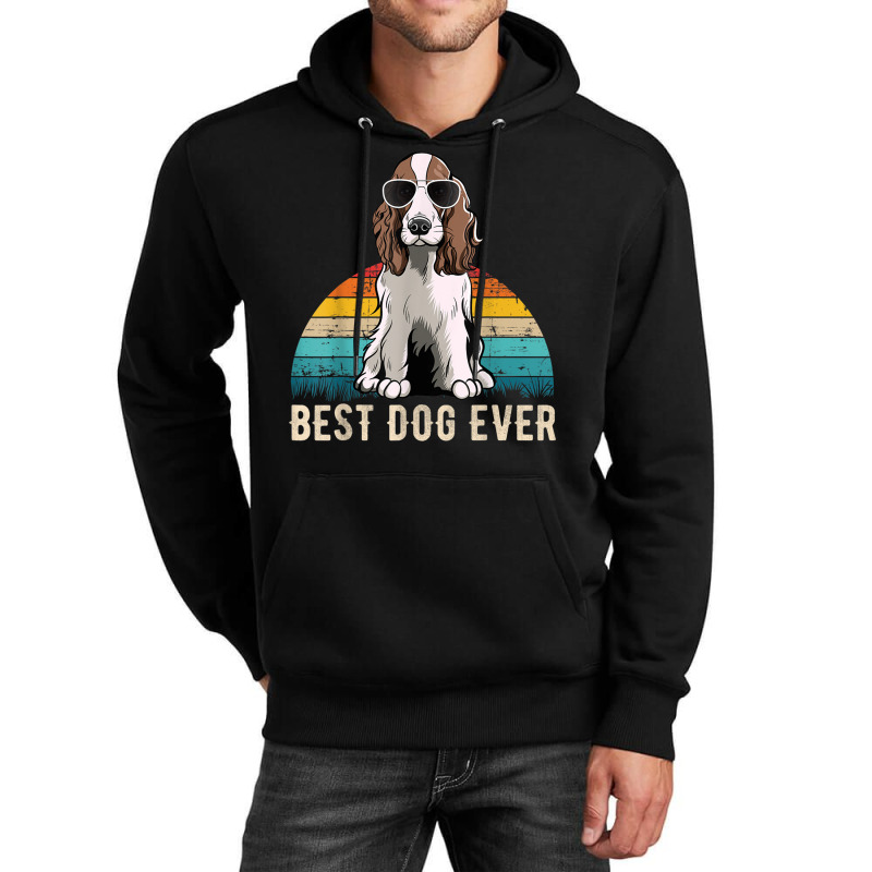 English Springer Spaniel Dog Breed Unisex Hoodie | Artistshot