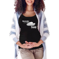 German Stahl Tiger Panzer 1943 Panzerkampfwagen T Shirt Maternity Scoop Neck T-shirt | Artistshot