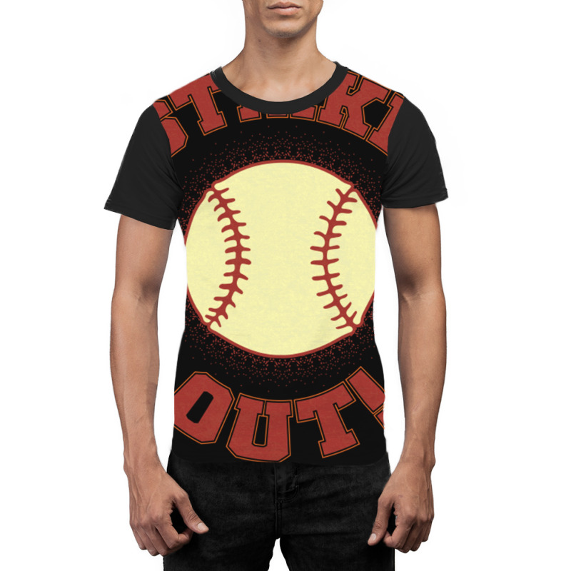 Vintage Strike Out Graphic T-shirt by JeremyHurley | Artistshot