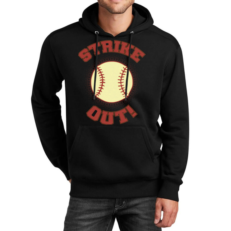 Vintage Strike Out Unisex Hoodie by JeremyHurley | Artistshot