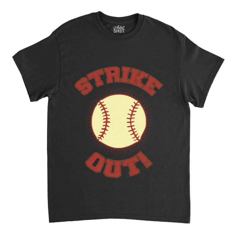 Vintage Strike Out Classic T-shirt by JeremyHurley | Artistshot