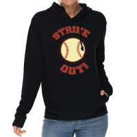 Vintage Strike Out Lightweight Hoodie | Artistshot