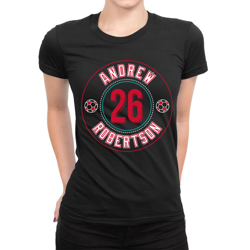 Andrew Robertson 26 Ladies Fitted T-Shirt by MabellaPennachio | Artistshot