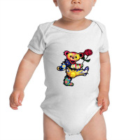 Dancing Grateful Flower Dead Bears Baby Bodysuit | Artistshot