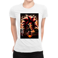 Super Saiyan 4-fdftd Ladies Fitted T-shirt | Artistshot