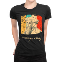 John Calvin Pastor Historical Figure Retro Ladies Fitted T-shirt | Artistshot