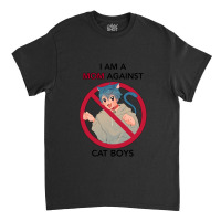 I Am A Mom Against Cat Boys Classic T-shirt | Artistshot