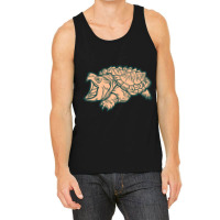 Alligator Snapping Turtle - Reptile - Wildlife - Japanese Style - Anim Tank Top | Artistshot