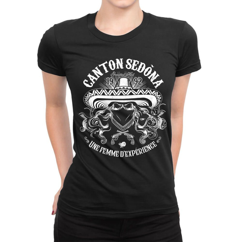 Canton Sedona A Woman Of Experience Ladies Fitted T-shirt | Artistshot