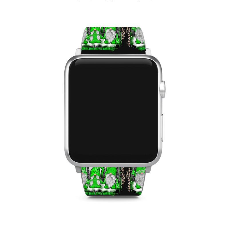 Traumatic Brain Injury Awareness Awareness - Gnome Santa Hope Christma Apple Watch Band | Artistshot