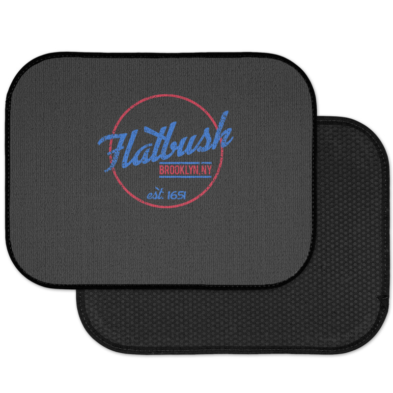 Flatbush Brooklyn Rear Car Mat | Artistshot