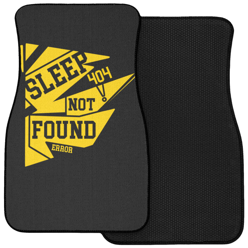 Sleep Not Found Front Car Mat | Artistshot