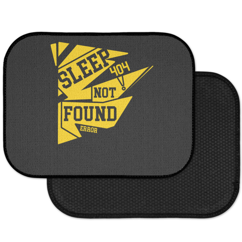 Sleep Not Found Rear Car Mat | Artistshot