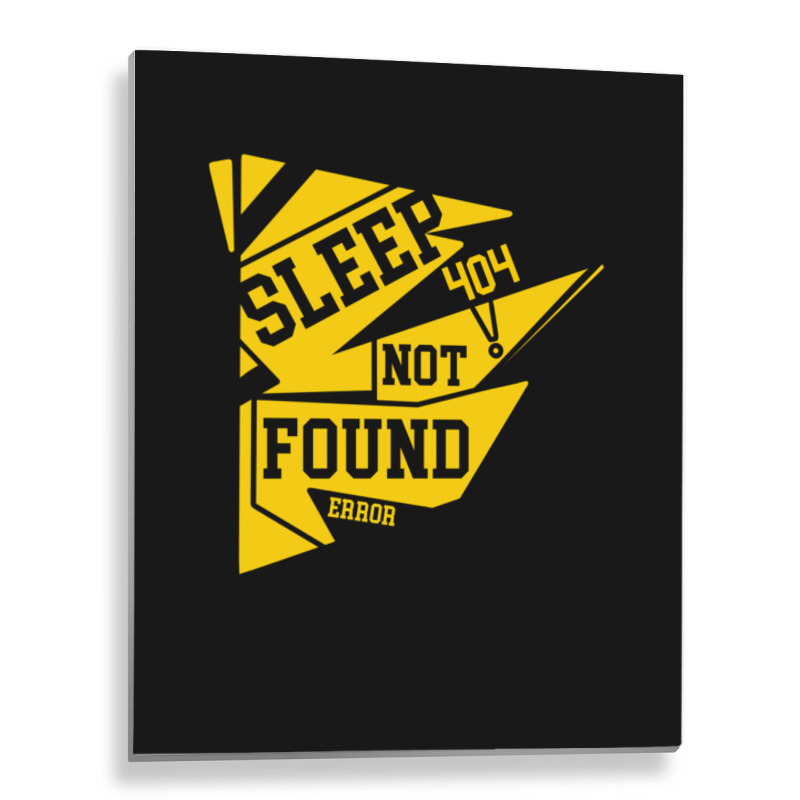 Sleep Not Found Metal Print Vertical | Artistshot