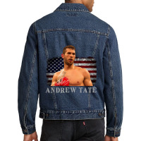 Andrew Tate A Andrew Tate Men Denim Jacket | Artistshot