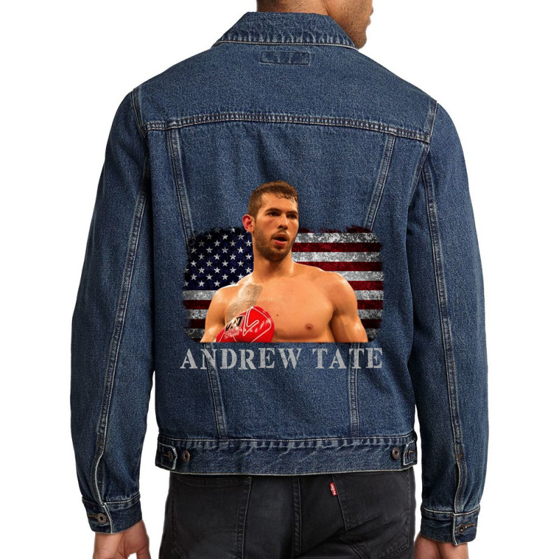 Andrew Tate A Andrew Tate Men Denim Jacket by ALLENSTEPHENS | Artistshot