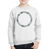 Aloha Hawaii Palm Tree Feel The Aloha Hawaiian Spirit !! Youth Sweatshirt | Artistshot