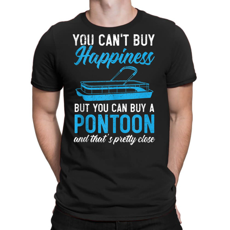 You Can't Buy Happiness But You Can Buy A Pontoon Boat Tank Top T-shirt | Artistshot