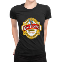 Kingfisher Lager Pop Ladies Fitted T-shirt | Artistshot