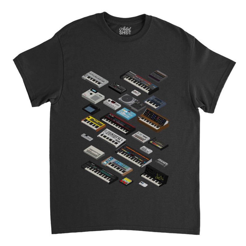 Synthesizer Fan Collection Classic T-shirt | Artistshot