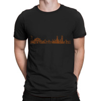 Bangkok Hand Drawn Skyline T-shirt | Artistshot