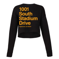 Los Angeles Football Stadium Cropped Sweater | Artistshot