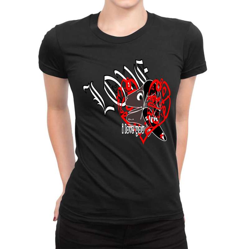 Love Style Ladies Fitted T-Shirt by nowlam | Artistshot