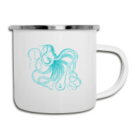 Octopus Cool Vintage Marine Biologist Ocean Sea Life 2 Camper Cup | Artistshot