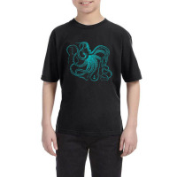 Octopus Cool Vintage Marine Biologist Ocean Sea Life 2 Youth Tee | Artistshot