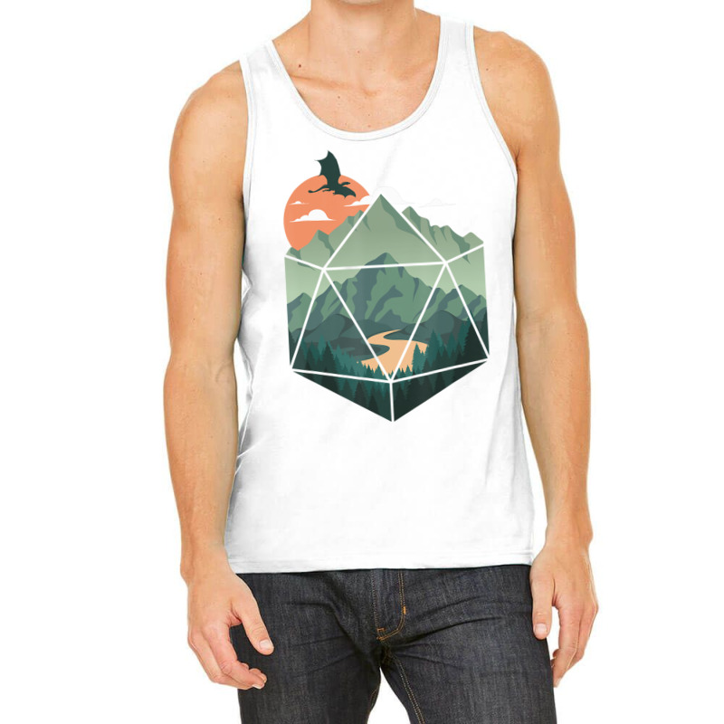 D20 Ar, Dungeons Lover Fantasy Gaming Tank Top by michaelshhot | Artistshot