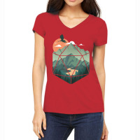 D20 Ar, Dungeons Lover Fantasy Gaming Women's V-neck T-shirt | Artistshot