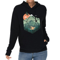 D20 Ar, Dungeons Lover Fantasy Gaming Lightweight Hoodie | Artistshot