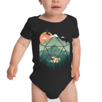 D20 Ar, Dungeons Lover Fantasy Gaming Baby Bodysuit | Artistshot