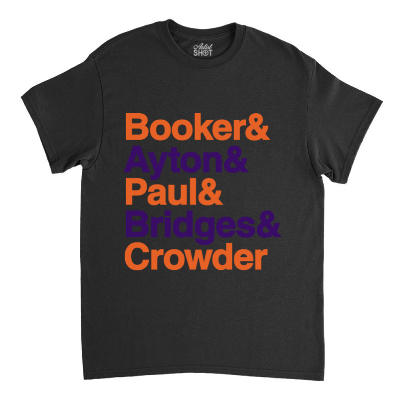 Suns Roster Classic T-shirt by hishamborgy | Artistshot