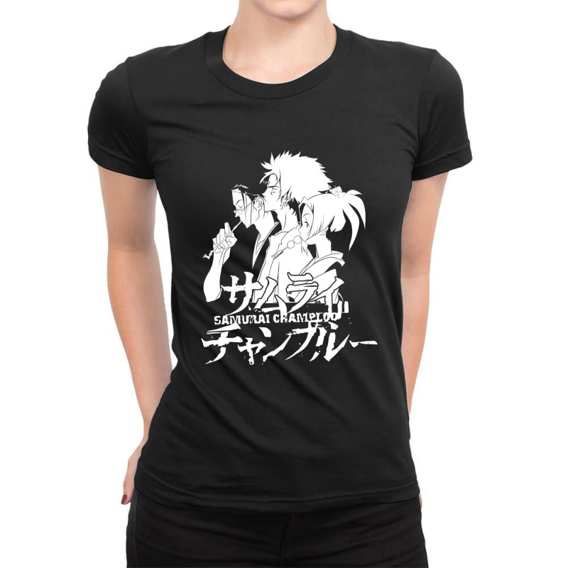 Samurai Champloo Ladies Fitted T-Shirt by ElenaMCartasegna | Artistshot