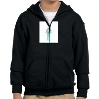 Futuristic Warrior Youth Zipper Hoodie | Artistshot