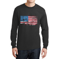 Oil Rig Worker Roughnecks Oilfield Man Gift American Long Sleeve Shirts | Artistshot