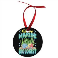 Future Marine Biologist Ocean Life Marine Biology Student Ornament | Artistshot