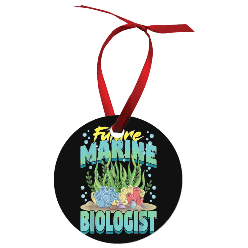 Future Marine Biologist Ocean Life Marine Biology Student Ornament | Artistshot