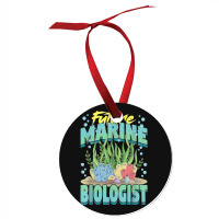 Future Marine Biologist Ocean Life Marine Biology Student Ornament | Artistshot