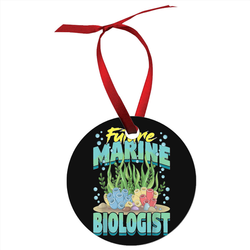 Future Marine Biologist Ocean Life Marine Biology Student Ornament | Artistshot