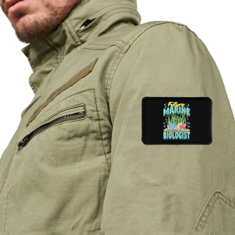 Future Marine Biologist Ocean Life Marine Biology Student Rectangle Patch | Artistshot