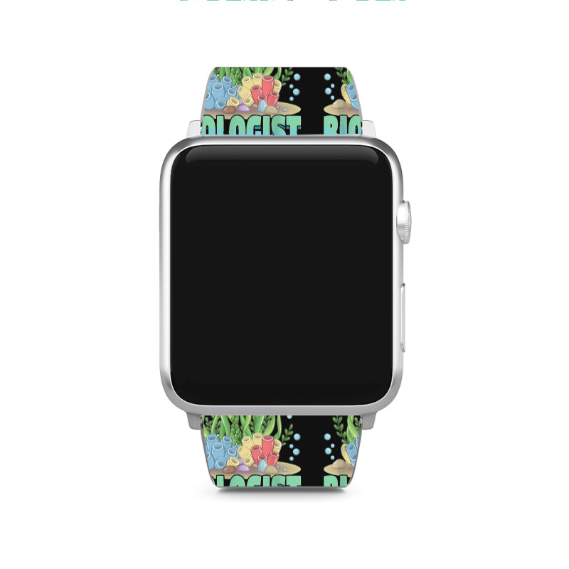 Future Marine Biologist Ocean Life Marine Biology Student Apple Watch Band | Artistshot