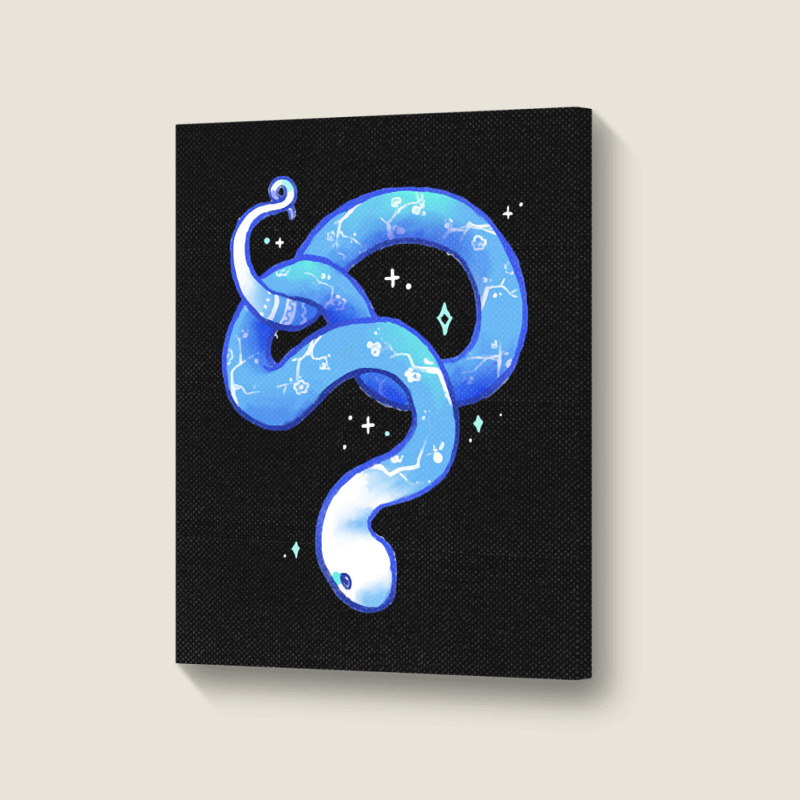 Ceramic Snake Portrait Canvas Print | Artistshot