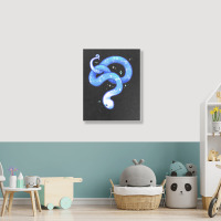 Ceramic Snake Portrait Canvas Print | Artistshot