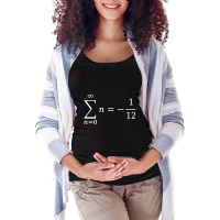 Sum Of All Natural Numbers Calculus And Math Maternity Scoop Neck T-shirt | Artistshot