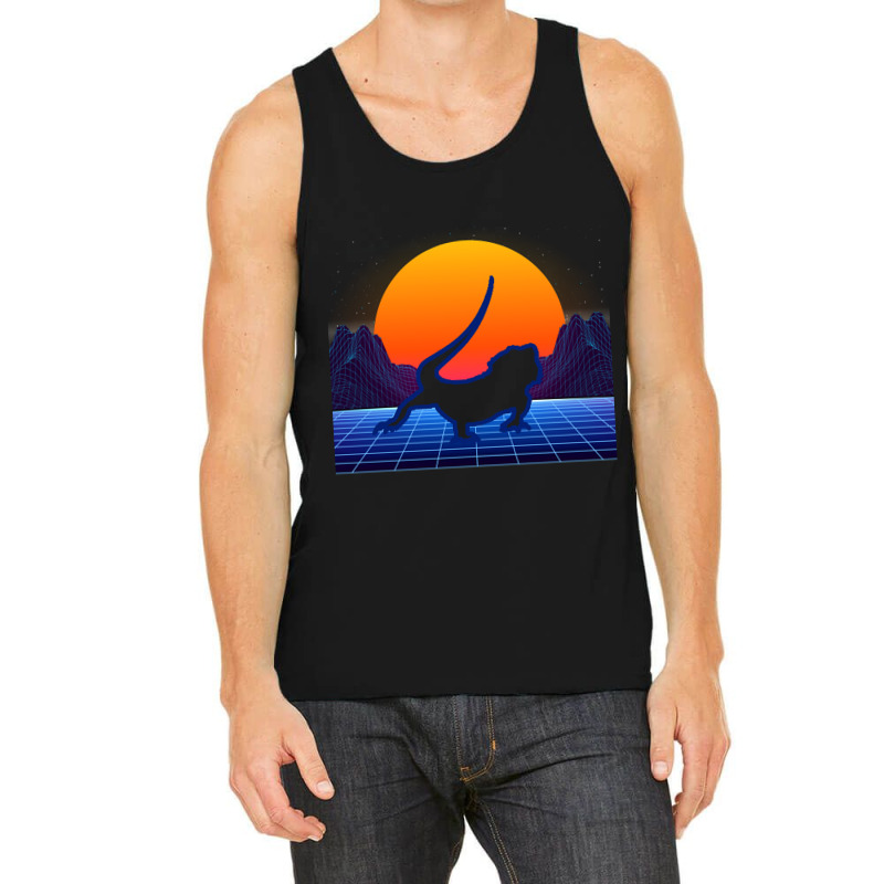 Bearded Dragon Vintage Style Retro Lover - Lizard Tank Top by Jerhogen528 | Artistshot